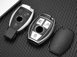 Cover Chiave/telecomando per Mercedes Benz A B C G Class W221 W204 W205 W176 W251 W463 GLK GLA CLA 6 Cover Chiave/telecomando per Mercedes Benz A B C G Class W221 W204 W205 W176 W251 W463 GLK GLA CLA - TPU Leather Type Car Key Case Cover Fob For Mercedes Benz A B C G Class 4