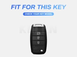 Cover Chiave/telecomando per KIA RIO K2 K3 K5 Optima Sorento Forte Sportage Cerato Ceed Picanto - TPU Leather Type Car Key Case Cover For KIA RIO K2 K3 K5 Optima Sorento Forte 2