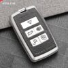 Cover Chiave/telecomando per Land Rover Range Rover Evoque Discovery Sport Velar For Jaguar F-Pace F-Type XE XF XJ - TPU Leather Type Car Key Case Cover For Land Rover Range Rover Evoque Discovery Sport Velar