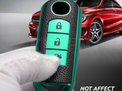 Cover Chiave/telecomando per Mazda 2 3 5 6 Axela Atenza Demio CX-3 CX5 CX-7 CX-9 MX-5 7 Cover Chiave/telecomando per Mazda 2 3 5 6 Axela Atenza Demio CX-3 CX5 CX-7 CX-9 MX-5 - TPU Leather Type Car Key Case Cover For Mazda 2 3 5 6 Axela Atenza Demio 5