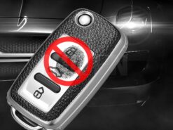 Cover Chiave/telecomando per VW Volkswagen Polo Tiguan Passat B5 B6 B7 Golf Lavida For Skoda Octavia Superb Kodiaq - TPU Leather Type Car Key Case Cover For VW Volkswagen Polo Tiguan Passat B5 B6 B7 3