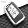 Cover Chiave/telecomando per VW Volkswagen Passat B8 Magotan Golf Polo Tiguan For Skoda Superb A7 Octavia - TPU Leather Type Car Smart Key Case Cover Fob For VW Volkswagen Passat B8 Magotan Golf