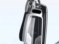 Cover Chiave/telecomando per Audi A1 A4 B9 A5 A6 Q3 Q5 Q7 TT TTS S5 S7 C7 8V 8S - TPU PC Car Remote Key Case Cover For Audi A1 A4 B9 A5 A6 Q3 Q5 3
