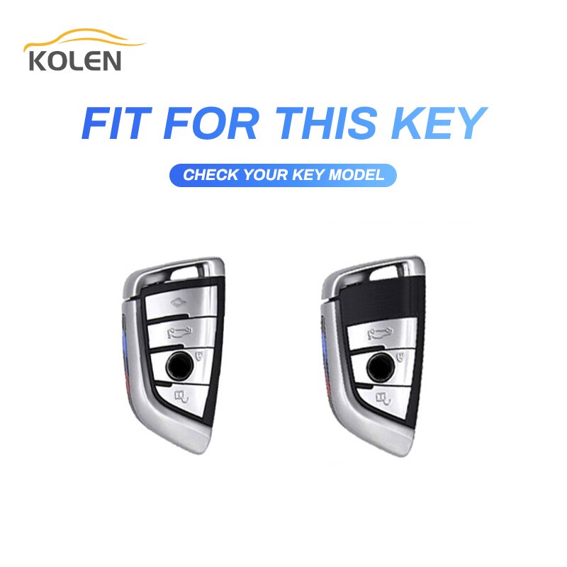 TPU-PC-Car-Remote-Key-Case-Cover-Shell-For-BMW-1-2-3-4-5-6-2 Cover Chiave/telecomando per BMW 1 2 3 4 5 6 7 Series X1 X3 X4 X5 X6 F30 F10 F20 F15 F16 G30 G05 F48 - TPU PC Car Remote Key Case Cover Shell For BMW 1 2 3 4 5 6 2