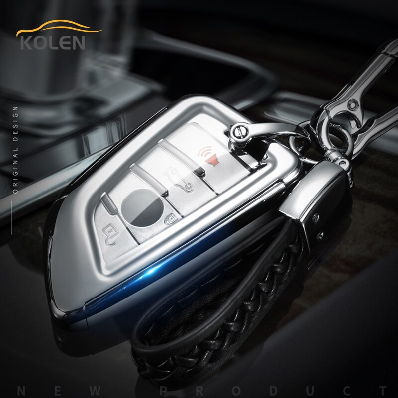 TPU-PC-Car-Remote-Key-Case-Cover-Shell-For-BMW-1-2-3-4-5-6-4 Cover Chiave/telecomando per BMW 1 2 3 4 5 6 7 Series X1 X3 X4 X5 X6 F30 F10 F20 F15 F16 G30 G05 F48 - TPU PC Car Remote Key Case Cover Shell For BMW 1 2 3 4 5 6 4