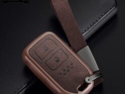 Cover Chiave/telecomando per Honda Civic Accord Fit CRV CR-V XRV Crosstour HRV 6 Cover Chiave/telecomando per Honda Civic Accord Fit CRV CR-V XRV Crosstour HRV - TPU flippe Auto in pelle Chiave A Distanza Della Copertura Della Cassa Portachiavi di Auto Per 4