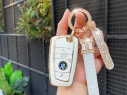 Cover Chiave/telecomando per BMW 530 X2 X3 X5 X7 X1 X3 X5 X6Series G01 F15 F85 F16 F86 F45 F46 G20 G30 G32 G11 G12 F48 5 Cover Chiave/telecomando per BMW 530 X2 X3 X5 X7 X1 X3 X5 X6Series G01 F15 F85 F16 F86 F45 F46 G20 G30 G32 G11 G12 F48 - TPUCar Sacchetto Della Copertura Della Cassa Chiave per BMW 530 X2 X3 X5 X7 X1 X3 3