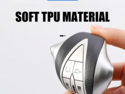 Cover Chiave/telecomando per Changan EADO CS35Plus CS55Plus CS75 - Tpu Leather Car Smart Key Case Cover Shell Fob For Changan EADO CS35Plus CS55Plus CS75Plus Holder 4