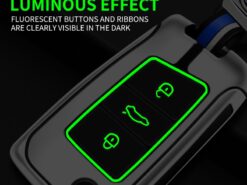 Cover Chiave/telecomando per VW Volkswagen Golf 7 GTI MK7 Tiguan MK2 - Zinc Alloy Car Flip Key Case Cover Shell For VW Volkswagen Golf 7 GTI MK7 Tiguan 4