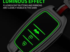 Cover Chiave/telecomando per Toyota RAV4 Previa Vellfire Alphard Hilux Fortuner Land Cruiser Accessories - Zinc Alloy Car Remote Key Case Cover Shell Fob For Toyota RAV4 Previa Vellfire Alphard Hilux 4