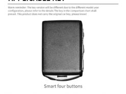 Cover Chiave/telecomando per Volvo XC40 XC60 S90 XC90 V90 T5 T6 T8 4 Cover Chiave/telecomando per Volvo XC40 XC60 S90 XC90 V90 T5 T6 T8 - Zinc Alloy Car Remote Key Case Cover Shell Fob For Volvo XC40 XC60 S90 XC90 V90 2