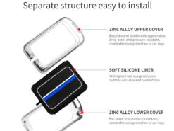 Cover Chiave/telecomando per Volvo XC40 XC60 S90 XC90 V90 T5 T6 T8 7 Cover Chiave/telecomando per Volvo XC40 XC60 S90 XC90 V90 T5 T6 T8 - Zinc Alloy Car Remote Key Case Cover Shell Fob For Volvo XC40 XC60 S90 XC90 V90 5