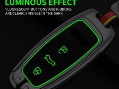 Cover Chiave/telecomando per Audi A6 A7 A8 E-tron Q5 Q8 C8 D5 Protector 6 Cover Chiave/telecomando per Audi A6 A7 A8 E-tron Q5 Q8 C8 D5 Protector - Zinc Alloy Car Remote Key Case Cover Shell For Audi A6 A7 A8 E tron Q5 4