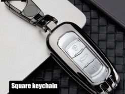 Cover Chiave/telecomando per Geely 4 Cover Chiave/telecomando per Geely - Zincato Chiave Della Lega di Caso Della Copertura del Sacchetto Per Geely Emgrand Borui GS GL 2