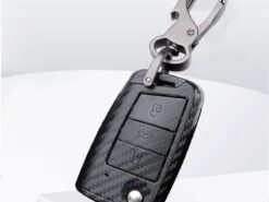 Cover custodia chiave auto per Volkswagen VW golf 7 gti mk7 r Touran Bora Caddy up - Car Key Case Cover portachiavi per Volkswagen VW golf 7 gti mk7 r Touran Bora Caddy 10