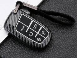 Cover custodia chiave auto per Jeep Renegade Compass Grand Cherokee Per Chrysler 300C Wrangler Dodge