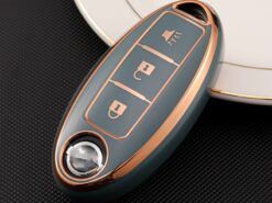 Cover custodia chiave auto per nissan juke leaf micra k12 note patrol qashqai j11 j10 tiida versa x-trail xtrail x trail t32 Infiniti - Custodia cover chiave auto per nissan juke leaf micra k12 note patrol qashqai j11 j10 tiida 10