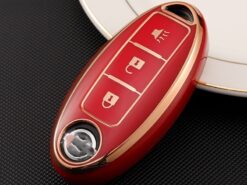 Cover custodia chiave auto per nissan juke leaf micra k12 note patrol qashqai j11 j10 tiida versa x-trail xtrail x trail t32 Infiniti - Custodia cover chiave auto per nissan juke leaf micra k12 note patrol qashqai j11 j10 tiida 12