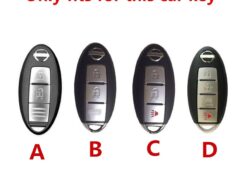 Cover custodia chiave auto per nissan juke leaf micra k12 note patrol qashqai j11 j10 tiida versa x-trail xtrail x trail t32 Infiniti - Custodia cover chiave auto per nissan juke leaf micra k12 note patrol qashqai j11 j10 tiida 15