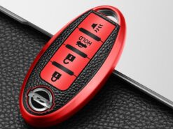 Cover custodia chiave auto per nissan juke leaf micra k12 note patrol qashqai j11 j10 tiida versa x-trail xtrail x trail t32 Infiniti - Custodia cover chiave auto per nissan juke leaf micra k12 note patrol qashqai j11 j10 tiida 16