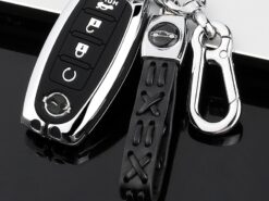 Cover Chiave/telecomando per nissan juke leaf micra k12 note patrol qashqai j11 j10 tiida versa x-trail xtrail x trail t32 Infiniti - Custodia cover chiave auto per nissan juke leaf micra k12 note patrol qashqai j11 j10 tiida 5