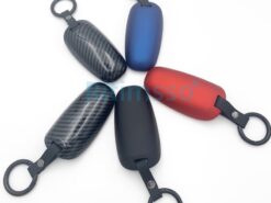 Cover custodia chiave auto per Hyundai Sonata Tucson 2020 per telecomando con telecomando in fibra di carbonio 7 Cover custodia chiave auto per Hyundai Sonata Tucson 2020 per telecomando con telecomando in fibra di carbonio - Custodia in ABS per telecomando con telecomando in fibra di carbonio per Hyundai Sonata Tucson 2020 5