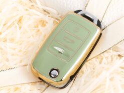 Cover custodia chiave auto per Changan CS75 EADO CS35 RAETON CS15 V3 V5 V7 2 pulsanti - Custodia portachiavi per auto custodia protettiva set fob per Changan CS75 EADO CS35 RAETON CS15 V3 6