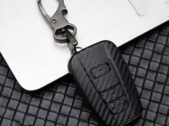 Cover custodia chiave auto per Toyota Prius Camry Corolla C-HR CHR RAV4 Prado 2018 4 Cover custodia chiave auto per Toyota Prius Camry Corolla C-HR CHR RAV4 Prado 2018 - Di alta qualit nuovo caso chiave dell automobile copertura completa per Toyota Prius Camry Corolla C 2