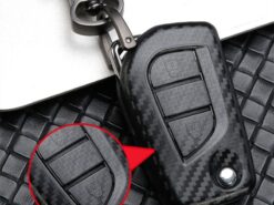 Cover custodia chiave auto per Toyota Hilux Revo Innova Rav4 Fortuner 6 Cover custodia chiave auto per Toyota Hilux Revo Innova Rav4 Fortuner - Durevole custodia rigida per portachiavi per auto a distanza per Toyota Hilux Revo Innova Rav4 Fortuner 9