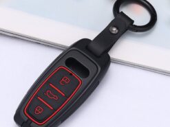 Cover custodia chiave auto per Audi A3 A4 B9 A6 C8 A7 S7 4K A8 D5 S8 Q7 Q8 SQ8 e-tron 2018 2019 2020 2021 - H60242fc0682f41e8b0ec3361fbe0abedv