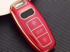 Cover custodia chiave auto per Audi A3 2021 A6L A7 A8 Q8 e-tron C8 D5 2019 2020 - H9c94e2fb544a4ff3a3dbb8322c6be734K