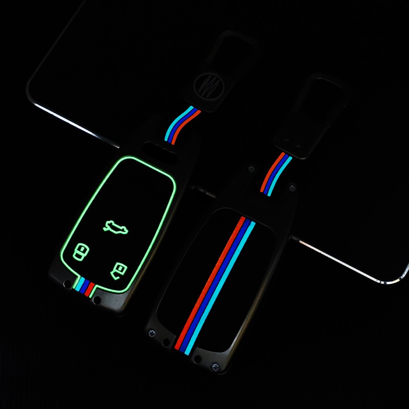 In-lega-di-zinco-Car-Key-Case-Cover-Skin-Shell-per-AUDI-A4-A4L-A5-Q5-1 Cover custodia chiave auto per AUDI A4 A4L A5 Q5 Q7 TT 2016 2017 portachiavi 2016 2017 2018 - In lega di zinco Car Key Case Cover Skin Shell per AUDI A4 A4L A5 Q5 1