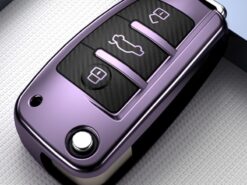 Cover custodia chiave auto per Audi a1 a3 8p 8l a4 b5 b6 b7 b8 a5 a6 c5 c6 c7 q3 q5 q7 tt 4 Cover custodia chiave auto per Audi a1 a3 8p 8l a4 b5 b6 b7 b8 a5 a6 c5 c6 c7 q3 q5 q7 tt - Portachiavi per auto custodia portachiavi per Audi a1 a3 8p 8l a4 b5 b6 b7 b8 2