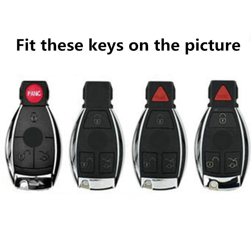 Portachiavi-per-auto-custodia-portachiavi-per-Mercedes-Benz-classe-A-B-C-S-AMG-CLA-GLC-1 Cover custodia chiave auto per Mercedes Benz classe A B C S AMG CLA GLC GLA W221 W204 W176 W205 - Portachiavi per auto custodia portachiavi per Mercedes Benz classe A B C S AMG CLA GLC 1