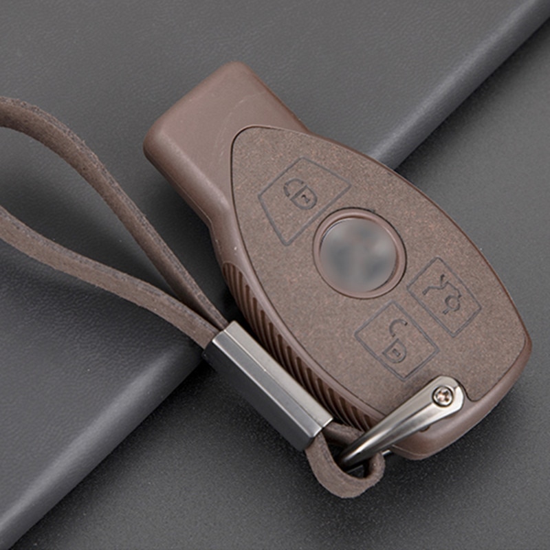 Portachiavi-per-auto-custodia-portachiavi-per-Mercedes-Benz-classe-A-B-C-S-AMG-CLA-GLC-3 Cover custodia chiave auto per Mercedes Benz classe A B C S AMG CLA GLC GLA W221 W204 W176 W205 - Portachiavi per auto custodia portachiavi per Mercedes Benz classe A B C S AMG CLA GLC 3