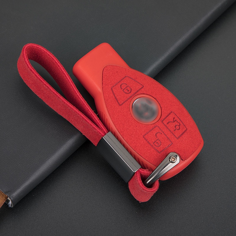 Portachiavi-per-auto-custodia-portachiavi-per-Mercedes-Benz-classe-A-B-C-S-AMG-CLA-GLC-4 Cover custodia chiave auto per Mercedes Benz classe A B C S AMG CLA GLC GLA W221 W204 W176 W205 - Portachiavi per auto custodia portachiavi per Mercedes Benz classe A B C S AMG CLA GLC 4