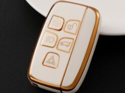 Cover custodia chiave auto per jaguar xf xj per land rover freelander - Portachiavi per auto per jaguar xf xj per land rover freelander 2 coperchio di protezione supporto 2