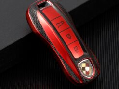 Cover custodia chiave auto per porsche cayenne 958 911 lepin 996 macan panamera 997 944 924 987 987 gt3 cayman 987 - Portachiavi per auto per porsche cayenne 958 911 lepin 996 macan panamera 997 944 924 987 8