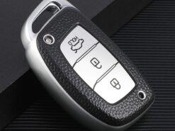 Cover custodia chiave auto per Hyundai Tucson Creta ix25 i10 i30 i20 Verna Mistra Elantra 2015-2018 - Portachiavi per auto portachiavi Set portachiavi per Hyundai Tucson Creta ix25 i10 i30 i20 Verna Mistra 4