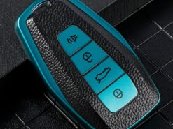 Cover custodia chiave auto per Geely Coolray X6 Emgrand Global Hawk GX7 - Portachiavi per auto portachiavi custodia Shell Set per Geely Coolray X6 Emgrand Global Hawk GX7 accessori 13