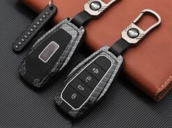 Cover custodia chiave auto per Geely Coolray X6 Emgrand Global Hawk GX7 - Portachiavi per auto portachiavi custodia Shell Set per Geely Coolray X6 Emgrand Global Hawk GX7 accessori 2