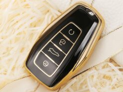 Cover custodia chiave auto per Geely Coolray X6 Emgrand Global Hawk GX7 - Portachiavi per auto portachiavi custodia Shell Set per Geely Coolray X6 Emgrand Global Hawk GX7 accessori 9