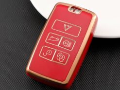 Cover custodia chiave auto per Land Rover Range Rover Discovery 5 Sport 2018 2019 per Jaguar XEL E-PACE 2019 5 Cover custodia chiave auto per Land Rover Range Rover Discovery 5 Sport 2018 2019 per Jaguar XEL E-PACE 2019 - Portachiavi portachiavi portachiavi per Land Rover Range Rover Discovery 5 Sport 2018 2019 per Jaguar XEL 3