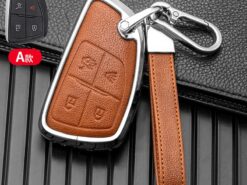 Cover per chiave/telecomando per Buick 2020 modello Angkewei s portachiavi per auto portachiavi con fibbia accessori per lo Styling dell'auto - Custodia per chiave a distanza per auto custodia per chiave per Buick 2020 modello Angkewei s 3