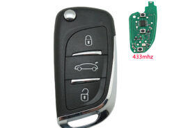 Chiave/Telecomando Per Akftfc403 Tasto Remoto  3 Pulsanti Ask 433mhz (copia A Codice Fisso) Applicare -   Akftfc