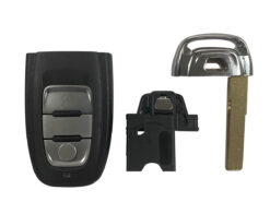 Chiave/Telecomando Per Audi Q5 A4l A5 A6 A7 A8 Rs4 Rs5 S4 S5 315mhz / 434mhz / 868 Mhz Senza Logo - Astuta Del Di Audi - Chiave astuta dell automobile del telecomando di Okey per Audi Q5 A4L A5 A6 A7 A8 3