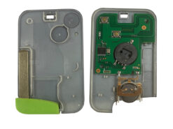 Chiave/Telecomando Per Renault Laguna Espace 2 Pulsanti 433mhz Smart Key Card Pcf7947 Id46 Chip Keyless Entry - Renault - Chiave auto telecomando Okey per Renault Laguna Espace 2 pulsanti 433Mhz Smart Key Card PCF7947 ID46 2
