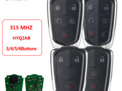Chiave/Telecomando Per Cadillac Escalade /escalade Esv 2015-2019 Xts Cts Ct6 Ats Hyq2ab - 3/4/5/6 Pulsanti 315mhz 433mhz  Cadillac
