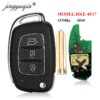 Chiave/Telecomando Per Hyundai Nuovo Ix25 Santafe Rke-4f17 Tasti Originale Della Fabbrica Fob - Ricambi Originali Pieghevole 3 Button 433mhz 4d60 Hyundai - Jingyuqin Ricambi Originali Pieghevole Chiave A Distanza 3 Button 433Mhz 4D60 Per Hyundai Nuovo IX25 Santafe