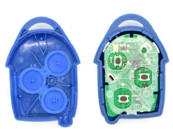 Chiave/Telecomando Per Ford Transit Wm Vm 2006-2014 Chiave - Ok P/n: Chip 4 D63 A 3 Pulsanti 433mhz Con Lama Blu/nera Ford - Ok chiave per auto remota per Ford Transit WM VM 2006 2014 chiave per auto P 1